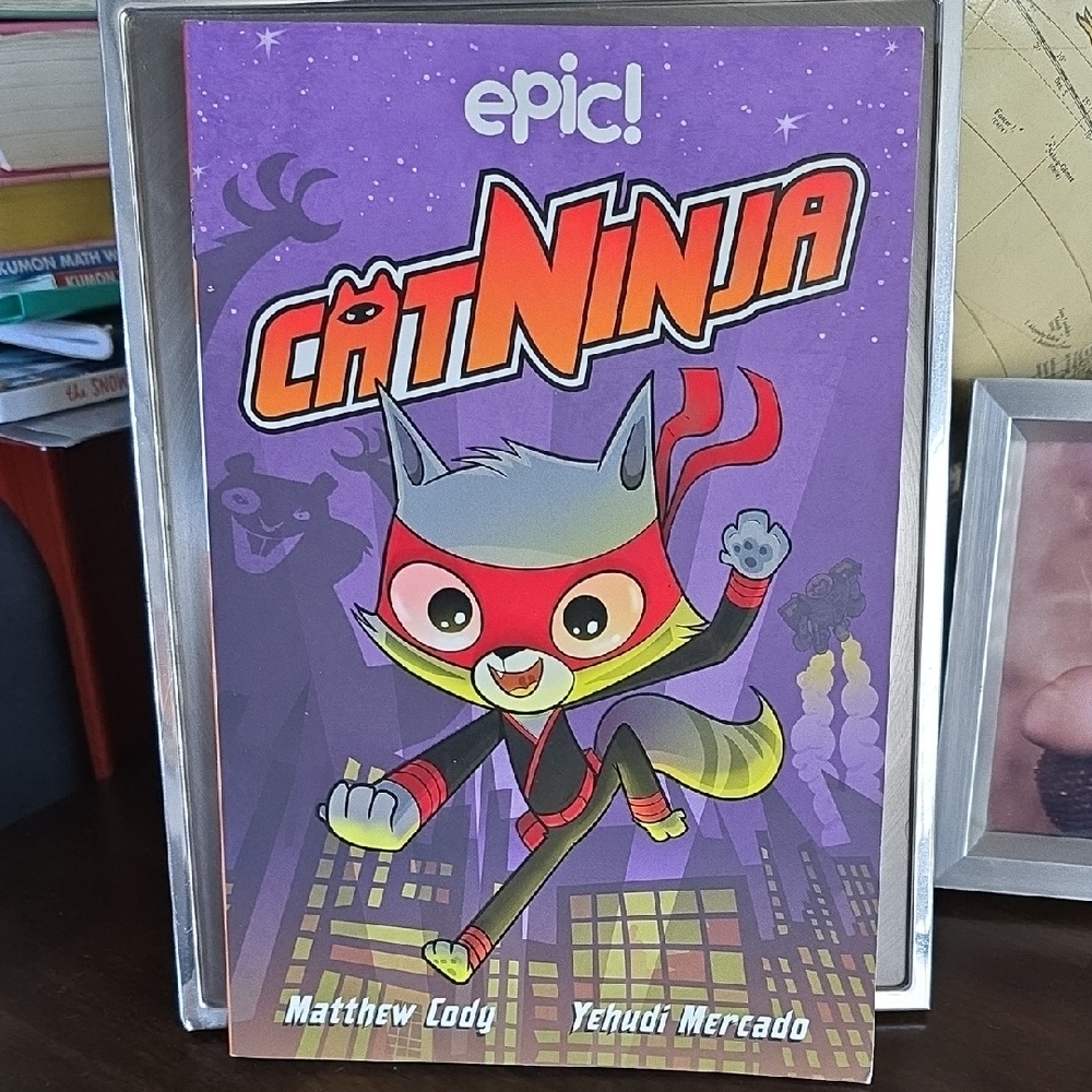 Cat Ninja Graphic Novel - Purple Cover